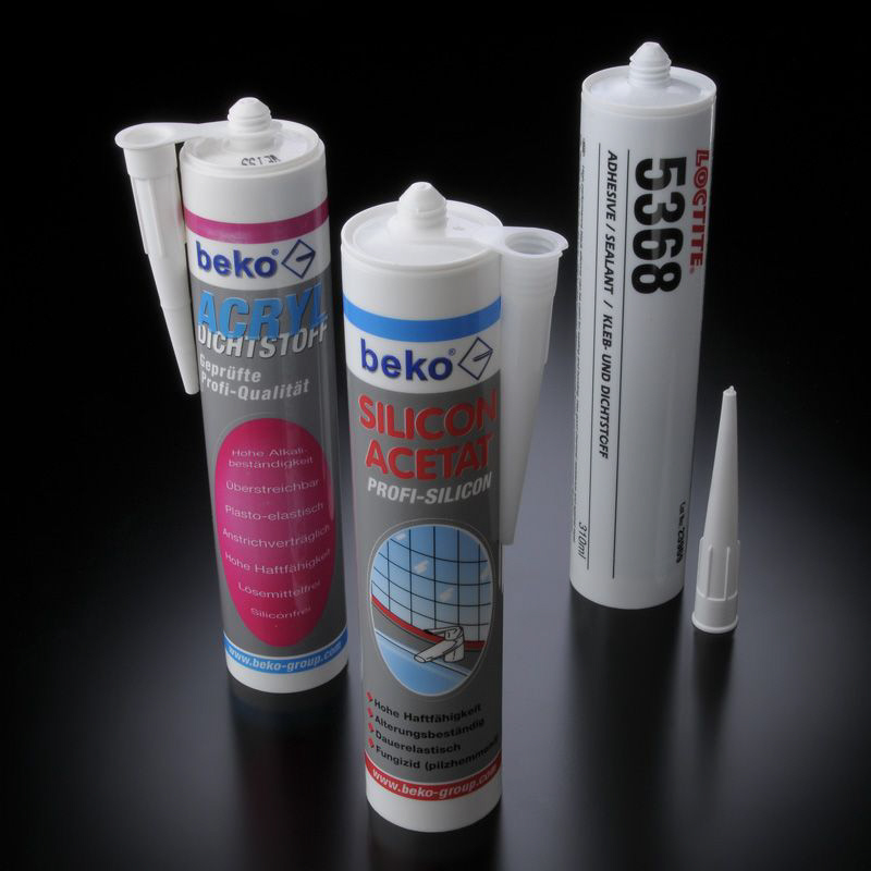 Silikon und Acryl- Dichtungen