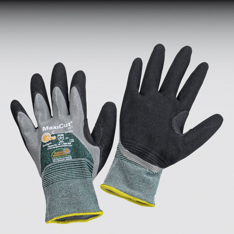 Nylon-Strickhandschuhe Maxicut Oil