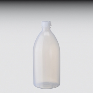 Kunststoff-Flasche 1,00 ltr. mit Verschluss