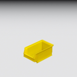 Systembox, PE SB5  gelb,160/140x100x 75
