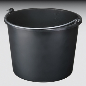 KS-Baueimer, schwarz 20 ltr.