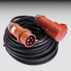 Starkstromverlngerung 25 m  32A/400V     Auen