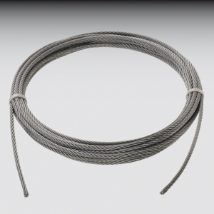 Stahlseil Niro      4 mm 20 m, 7x19