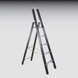 Stufenstehleiter Z600 SL 8 Sprossen einseit.41149