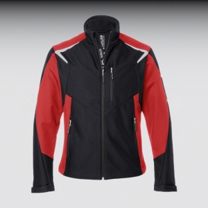 Kbler Bodyforce Ultrashelljacke Gr. L schwarz/mittelrot