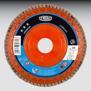 Fcherscheibe Longlife 125x22,23mm 28N gerade ZA60Q Stahl/Edelst