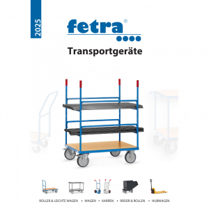 2025 Katalog   fetra Transportgerte