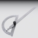 Gradmesser mit Feststell-<br />schraube, 150 mm    G 03