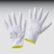 Nylonhandschuhe wei PU-Fingerspitzen Gr. M