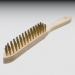 Handstielbrsten Messing 3-reihig   HBU 30 MES 0,30 SG