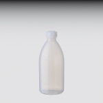 Kunststoff-Flasche 0,50 ltr. mit Verschluss
