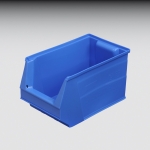 Systembox, PE SB3  blau,350/300x210x200