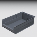 Systembox, PE SB2Z grau,500/450x310x145