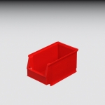 Systembox, PE SB4   rot,230/200x150x130