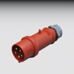 CEE-Stecker 5-polig, 400V / 32A
