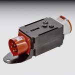 Adapterstecker, 400V 32A auf 16A         60532