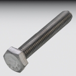 Sechskantschr. DIN 933,n M 10 x  45, A2