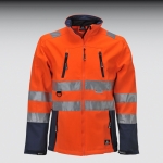 Warnschutzjacke-Softshell Gr. XXL  orange