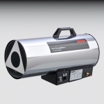 Rowi Gas-Heizgeblse 17,5 kw, Edelstahl