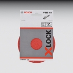 Bosch X-LOCK Kletthaftteller, 115 mm Hook and Loop