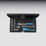Steckschlssel-Satz 1/4 37-tlg UD-IN-IS-PH-PZ-TX