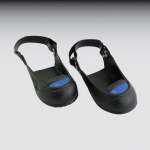 berziehschuhe Visitor Gr. 34-38 mit Stahlkappe, blau